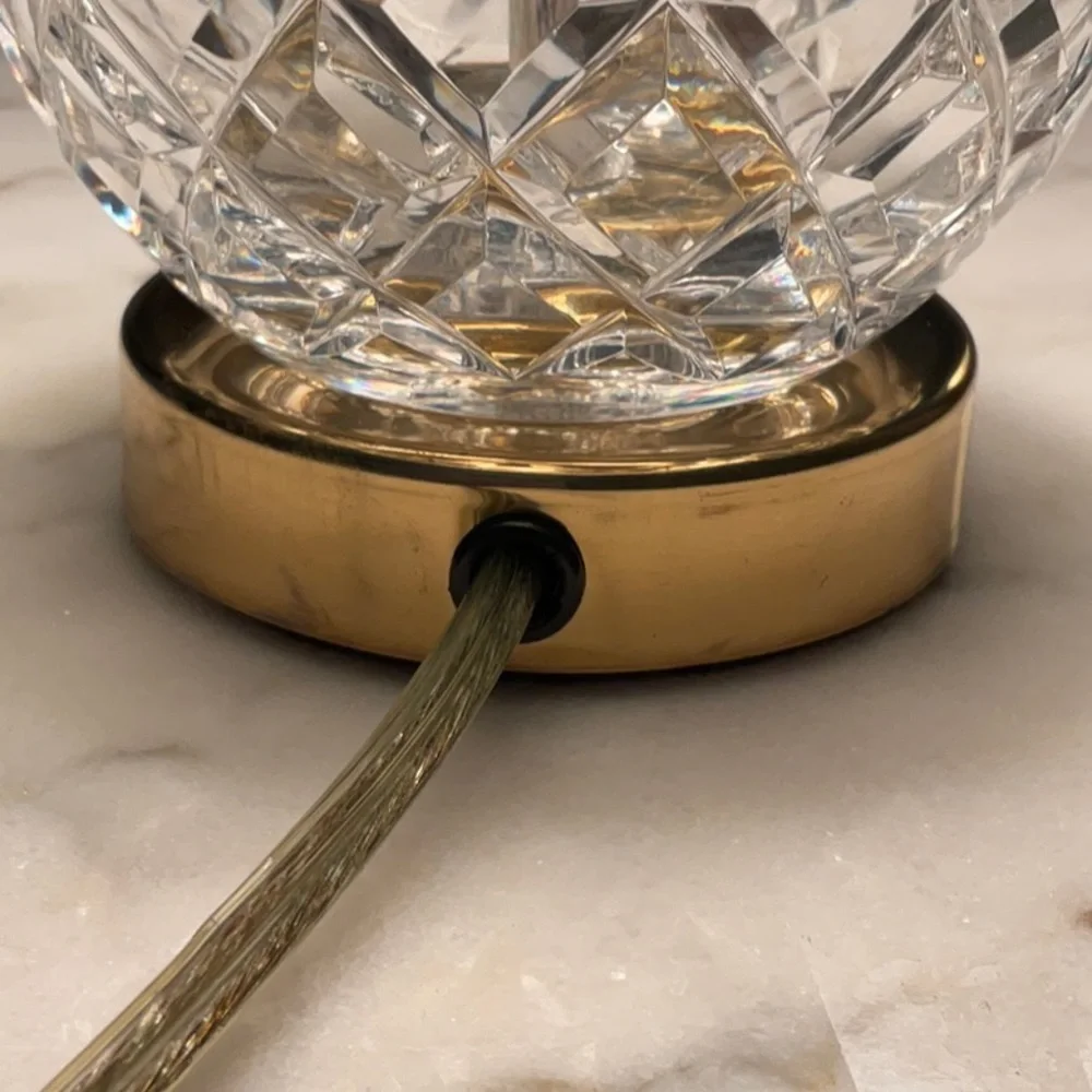 Waterford crystal lamp